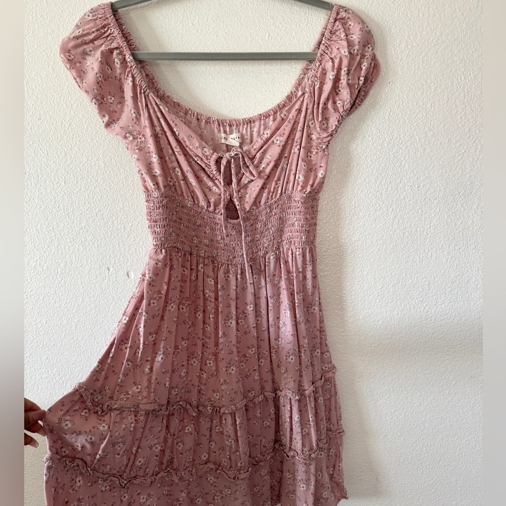 Light pink Aeropostale floral dress
